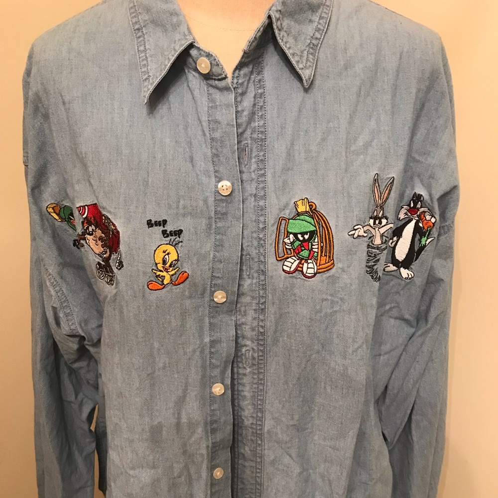 Warner Brothers Studio Looney Tunes Jean Shirt